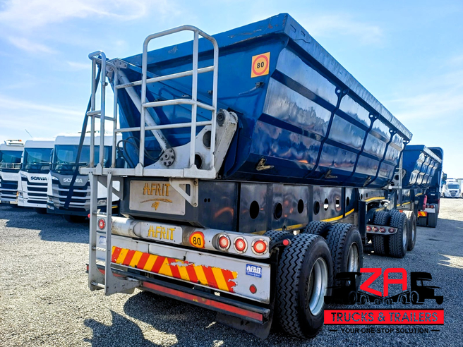2021 AFRIT 40 CUBE SIDE TIPPER TRAILER [#53206]